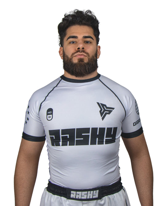 Rashy Contender White Rashguard
