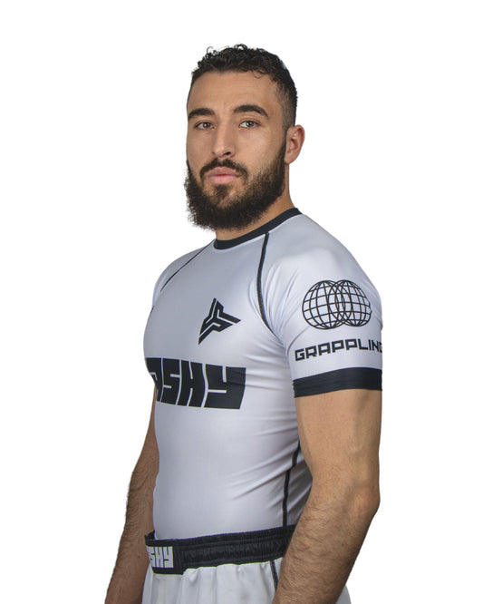 Rashy Contender White Rashguard